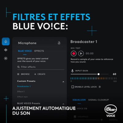 Microphone dynamique Logitech G Yeti GX USB Microphone dynamique Logitech G Yeti GX USB