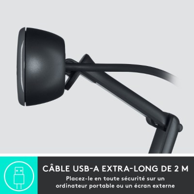 Webcam Logitech C505E-Microphone Omnidirectionnel Webcam Logitech C505E-Microphone Omnidirectionnel