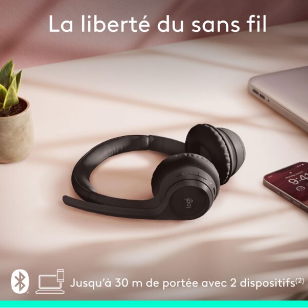 Casque Ordinateur sans fil- Logitech Zone 300 Casque Ordinateur sans fil- Logitech Zone 300