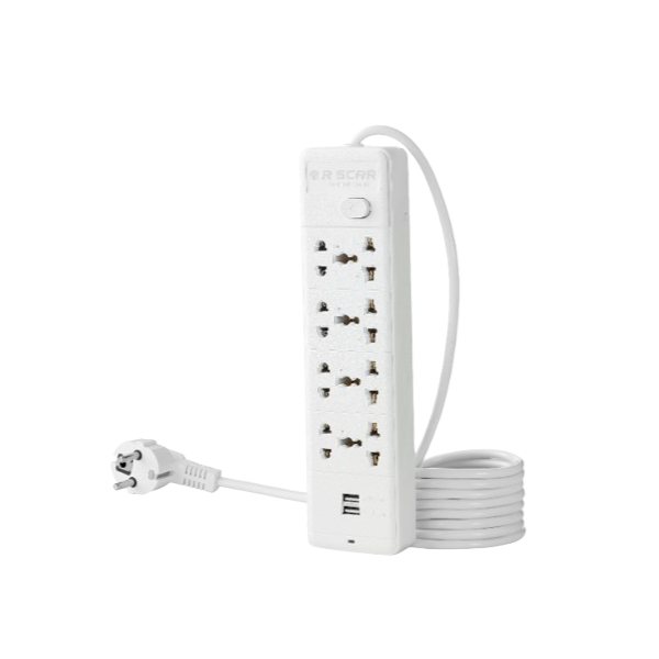 Rallonge Électrique R SCAR RS-114U (10M)-( 2 ports USB )