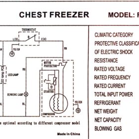Congélateur horizontal Roch RCF-230-B - 200L – Image 4