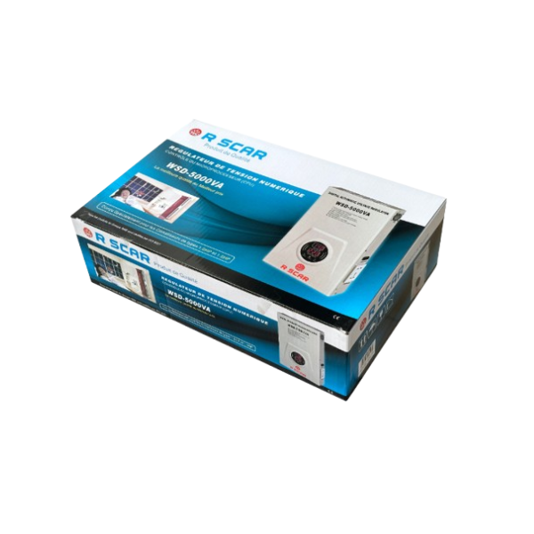 Régulateur mural automatique-R SCAR WSD-5000VA (5KVA)