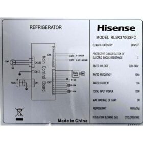Réfrigérateur 1 Porte Hisense RL5K370GSFC – 372L, FreshFit, No Frost, Inverter & Connecté WiFi – Image 18