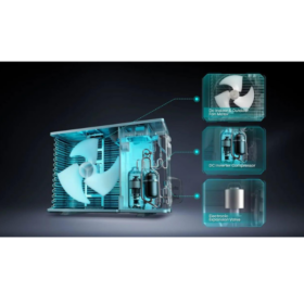 Split Inverter Hisense AS-12TW4SGVQE - 12000 BTU (Wi-Fi, Noir Élégant, A++) – Image 4