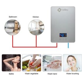Chauffe-eau Instantané Willey SG01-60 – 6000W ( Sans accessoires ) – Image 4