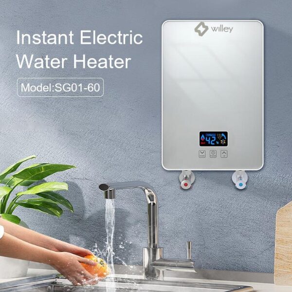 Chauffe-eau Instantané Willey SG01-60 – 6000W ( Sans accessoires )