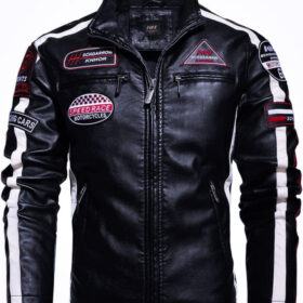 Blouson Aviateur Homme “Road King” – Cuir PU, Style Moto Pilote – Tailles M à 3XL Blouson Aviateur Homme “Road King” – Cuir PU, Style Moto Pilote – Tailles M à 3XL