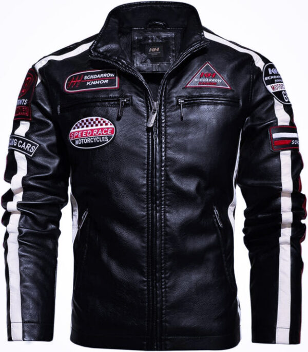 Blouson Aviateur Homme “Road King” – Cuir PU, Style Moto Pilote – Tailles M à 3XL Blouson Aviateur Homme “Road King” – Cuir PU, Style Moto Pilote – Tailles M à 3XL