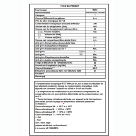 Réfrigérateur Beko RDNE700E40DZXP - 630 L - NoFrost – Image 6