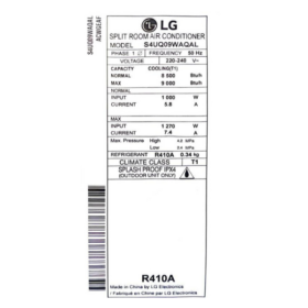 Split LG S4U-Q12JAQAL - 12000 BTU - (Dual Inverter) – Image 6