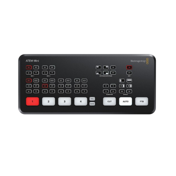 Blackmagic ATEM Mini – Mélangeur HDMI 4 Entrées pour Streaming & Production Vidéo en Direct Blackmagic ATEM Mini – Mélangeur HDMI 4 Entrées pour Streaming & Production Vidéo en Direct