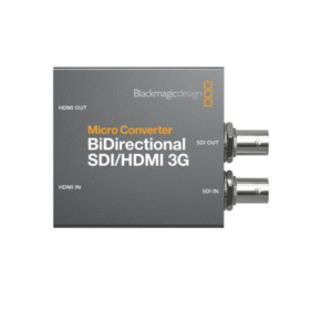Blackmagic Micro Converter BiDirectional SDI/HDMI 3G – Conversion Simultanée SDI ⇄ HDMI jusqu’à 1080p60 Blackmagic Micro Converter BiDirectional SDI/HDMI 3G – Conversion Simultanée SDI ⇄ HDMI jusqu’à 1080p60