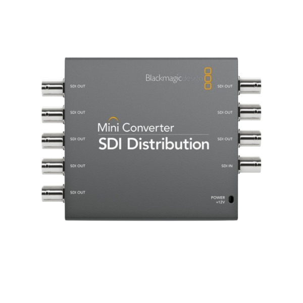 Blackmagic Mini Converter SDI Distribution 4K – Répartiteur SDI 1 Entrée vers 8 Sorties avec Reclocking Blackmagic Mini Converter SDI Distribution 4K – Répartiteur SDI 1 Entrée vers 8 Sorties avec Reclocking