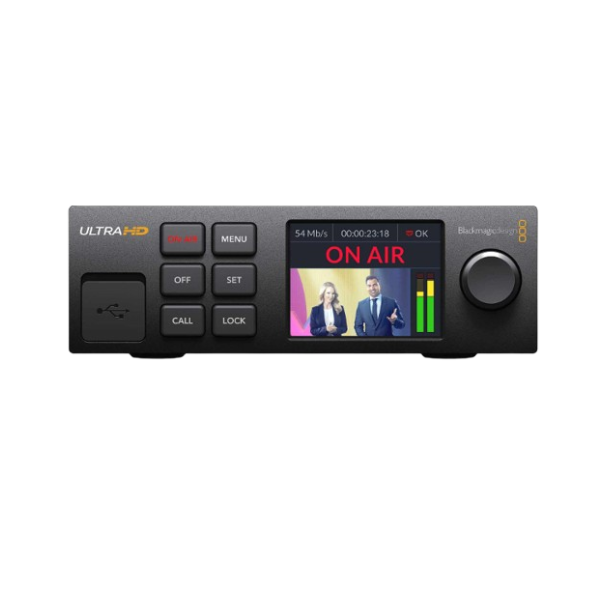 Blackmagic Web Presenter 4K – Encodeur de Streaming Ultra HD avec USB-C, Ethernet, SDI & HDMI Blackmagic Web Presenter 4K – Encodeur de Streaming Ultra HD avec USB-C, Ethernet, SDI & HDMI