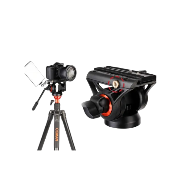 Trépied Caméra-COMAN DF06Q5S – (Charge 8 kg) Trépied Caméra-COMAN DF06Q5S – (Charge 8 kg)