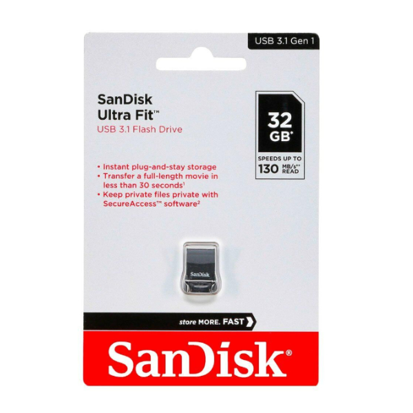 Clé USB SanDisk Ultra Fit USB 3.0 32Gb