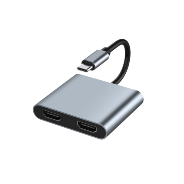 Convertisseur R SCAR RS-TCHD2IN1 (Type-C vers 2 Port HDMI Hub) Convertisseur R SCAR RS-TCHD2IN1 (Type-C vers 2 Port HDMI Hub)