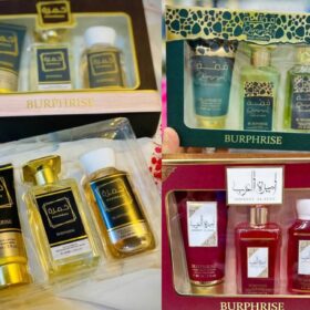 Collection Complète BURPHRISE – Eau de Parfum, Lotion & Gel Douche