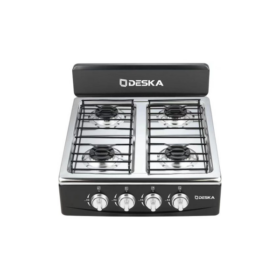 Plaque de cuisson à Gaz DESKA GSF06DK 60x60 4feux Plaque de cuisson à Gaz DESKA GSF06DK 60x60 4feux