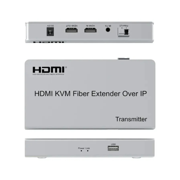 Extendeur R SCAR RS-KVMIPFIB200M - (HDMI KVM sur fibre via IP) Extendeur R SCAR RS-KVMIPFIB200M - (HDMI KVM sur fibre via IP)