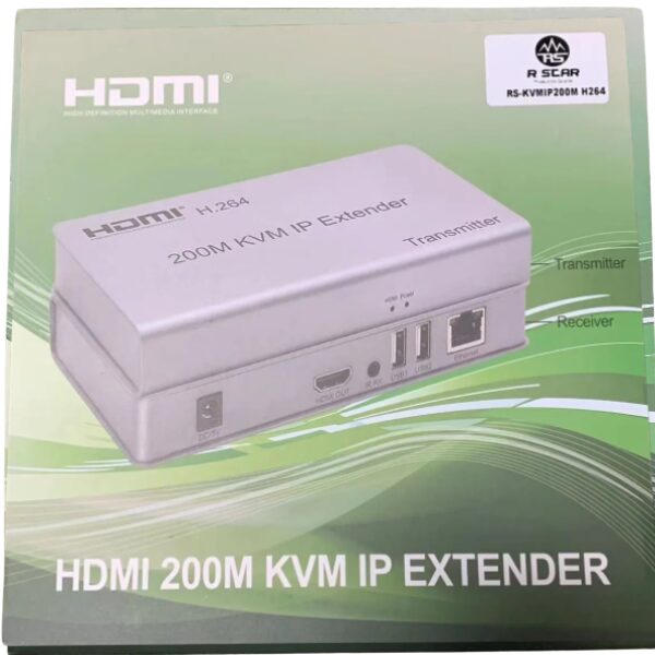 Extendeur R SCAR RS-KVMIP200M H264 Extendeur R SCAR RS-KVMIP200M H264