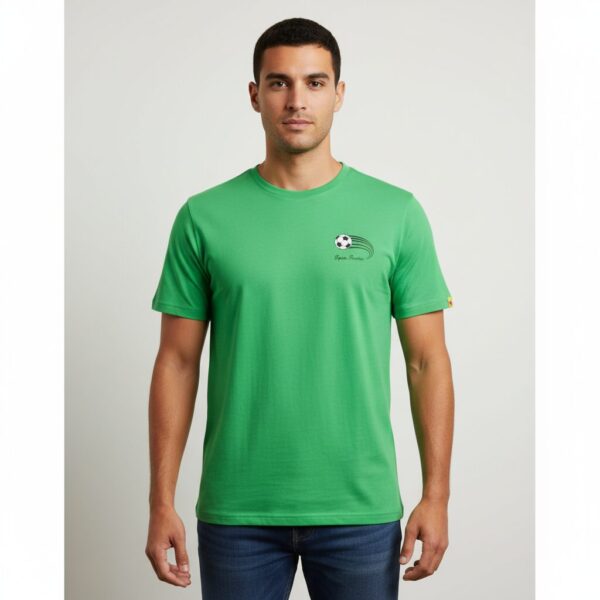 T-shirt Football Vert Homme – Taille XXXL – Tissu Doux & Léger pour Performance