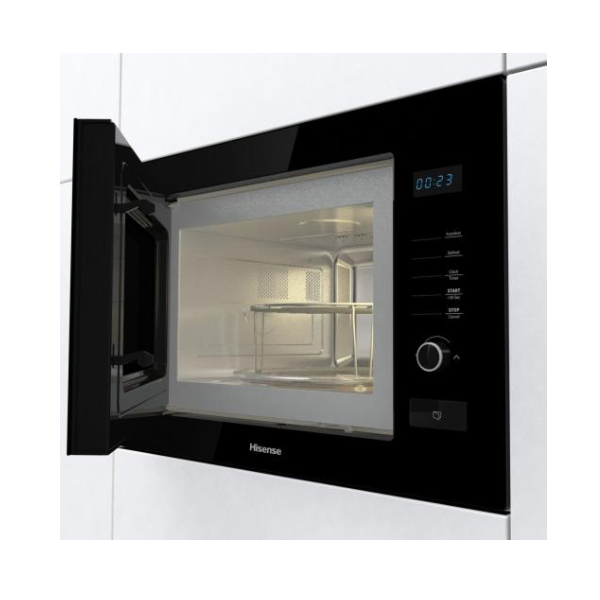 Micro-ondes Encastrable Hisense HB25MOBX7G – 25L, (Grill Quartz, Écran LED Noir) Micro-ondes Encastrable Hisense HB25MOBX7G – 25L, (Grill Quartz, Écran LED Noir)