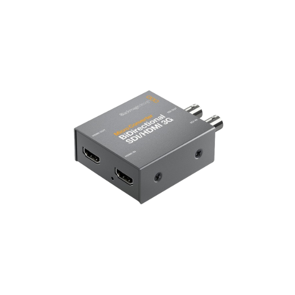 Blackmagic Micro Converter BiDirectional SDI/HDMI 3G – Conversion Simultanée SDI ⇄ HDMI jusqu’à 1080p60 Blackmagic Micro Converter BiDirectional SDI/HDMI 3G – Conversion Simultanée SDI ⇄ HDMI jusqu’à 1080p60