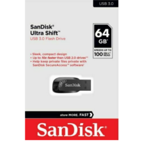 Clé USB SanDisk Ultra Shift USB 3.0 64Gb – Image 4