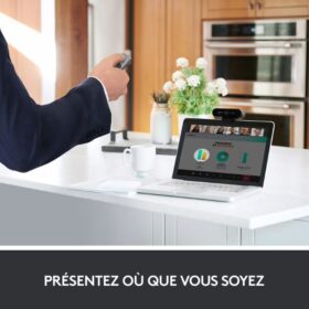 Logitech Spotlight Presenter – Télécommande de Présentation Sans Fil, Laser Numérique, Portée 30m, USB-C & Bluetooth – Image 3