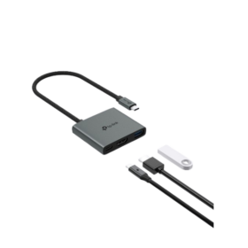 Convertisseur TP-LINK TL-UH3020C (USB Type-C 3 in 1 Hub)