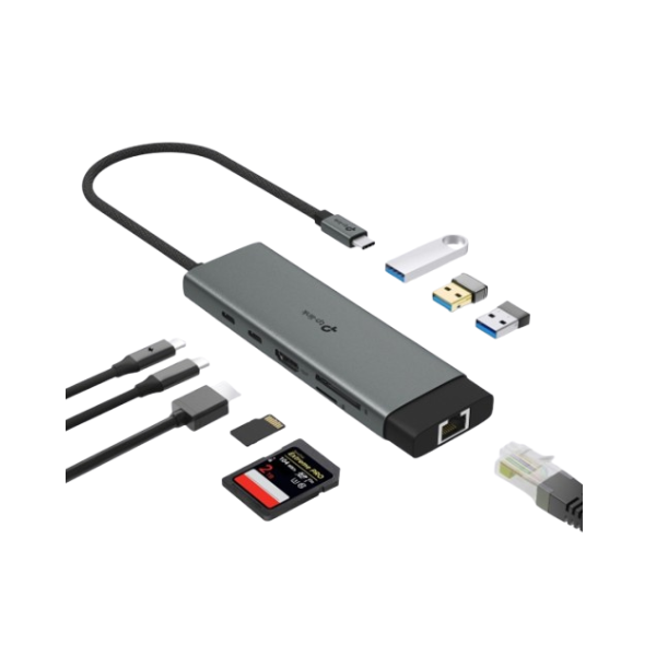 Convertisseur USB Type-C 9 in 1 Hub- TP-LINK TL-UH9120C Convertisseur USB Type-C 9 in 1 Hub- TP-LINK TL-UH9120C