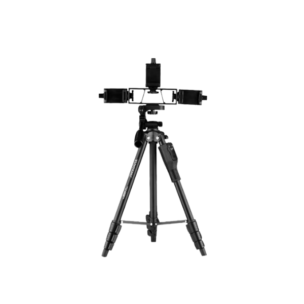 Trépied Téléphone YUNTENG VCT-6808 – Multifonction, 3 Supports, Tête Panoramique 360°, Hauteur 139 cm Trépied Téléphone YUNTENG VCT-6808 – Multifonction, 3 Supports, Tête Panoramique 360°, Hauteur 139 cm