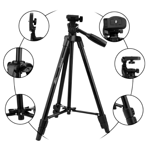 Trépied YUNTENG VCT-520- Charge 1.5 kg Trépied YUNTENG VCT-520- Charge 1.5 kg