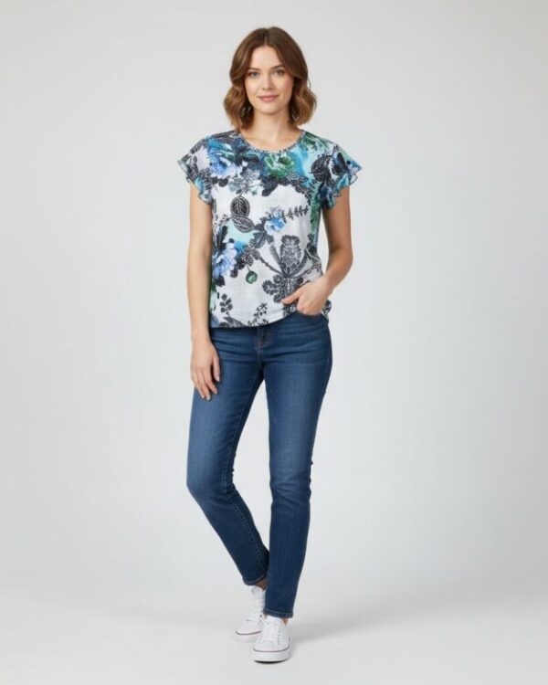 T-shirt Manches Courtes, Col Rond, Tissu Léger - taille: XL/XXL