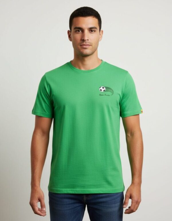 T-shirt Football Vert Homme – Taille XXXL – Tissu Doux & Léger pour Performance