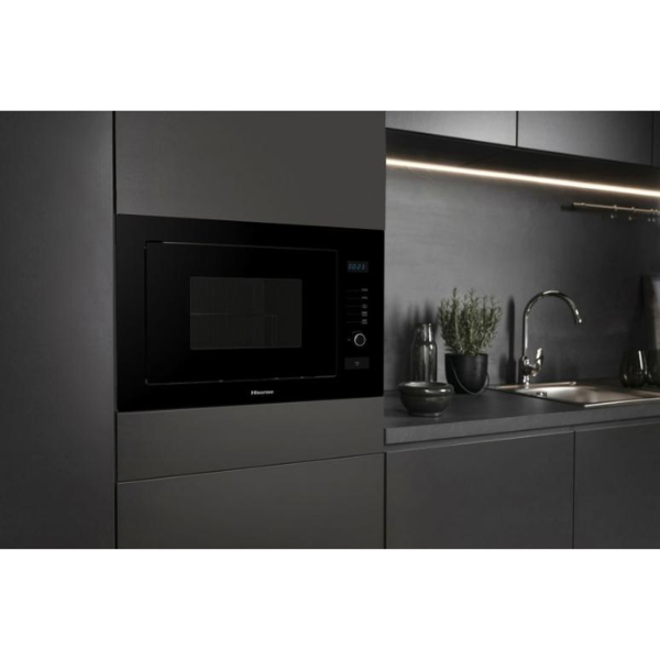 Micro-ondes Encastrable Hisense HB25MOBX7G – 25L, (Grill Quartz, Écran LED Noir) Micro-ondes Encastrable Hisense HB25MOBX7G – 25L, (Grill Quartz, Écran LED Noir)
