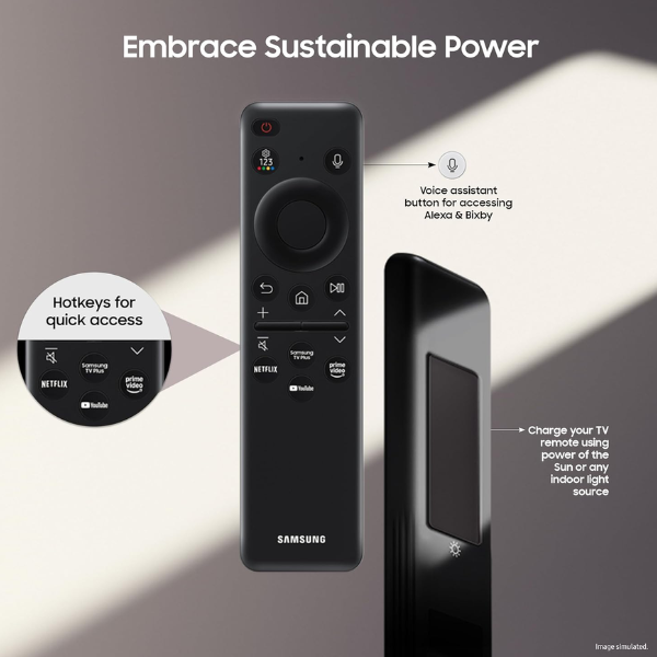 Téléviseur Samsung 75 pouces QA75Q7FAAUXLY Smart TV QLED 4K  Tizen OS