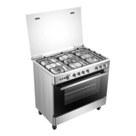 Cuisinière à gaz Hisense  HFG90335RX 90x60 CM 5 feux – Image 3