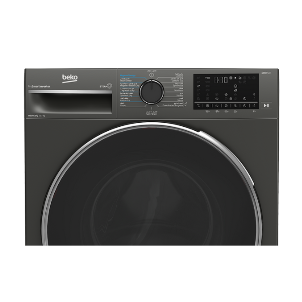 Machine à laver séchante Beko B3DFT51042MG  10Kg/ 7kg Inverter