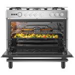 Cuisinière à gaz Hisense  HFG90335RX 90x60 CM 5 feux