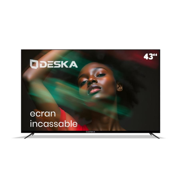Téléviseur Deska 43" 43TG90E Smart TV Full HD Android (Anti casse) Téléviseur Deska 43" 43TG90E Smart TV Full HD Android (Anti casse)