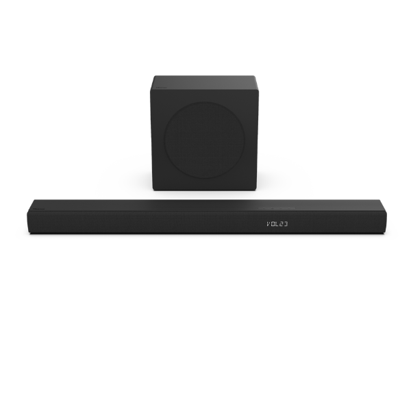 Barre de son HISENSE 3.1 HS3100 – Système audio 480W avec caisson de basses sans fil et Dolby Digital Barre de son HISENSE 3.1 HS3100 – Système audio 480W avec caisson de basses sans fil et Dolby Digital