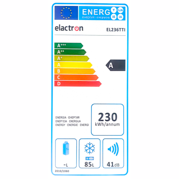 Congélateur Bar Elactron EL236 - 85L - 4 Tiroirs - Gris