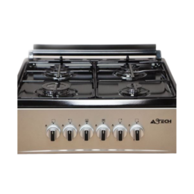 Cuisinière à gaz Astech CK60LDRM 60x60- 4 feux – Image 2
