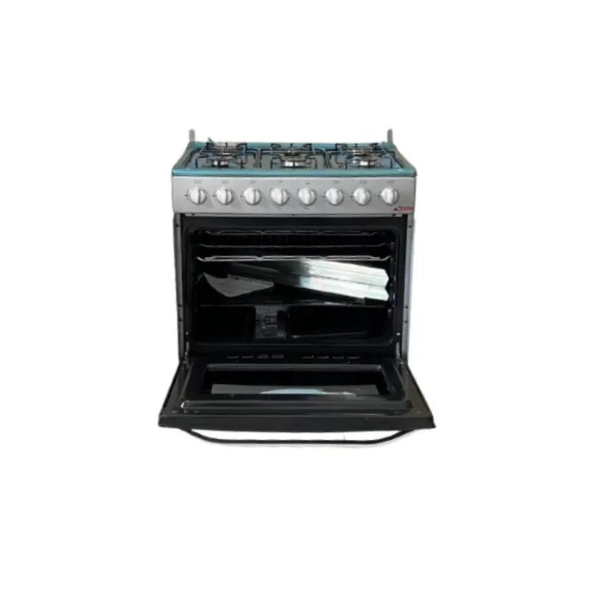 Cuisinière à gaz Astech CIS86MS 80x60 6 feux Cuisinière à gaz Astech CIS86MS 80x60 6 feux