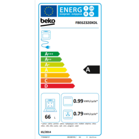 Cuisinière mixte Beko FBE62320XDL 60x60cm 4 feux ( 4 feux à Gaz & Four électrique ) – Image 6