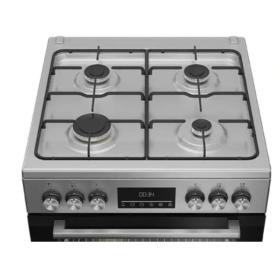 Cuisinière mixte Beko FBE62320XDL 60x60cm 4 feux ( 4 feux à Gaz & Four électrique ) – Image 3