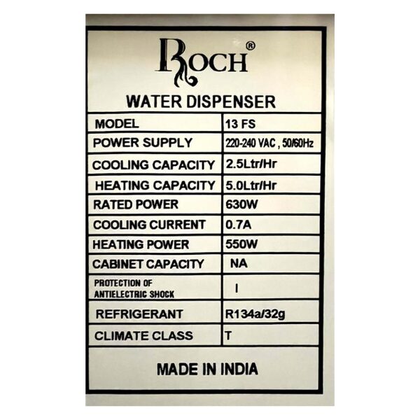 Fontaine à eau Roch 13FS Fontaine à eau Roch 13FS