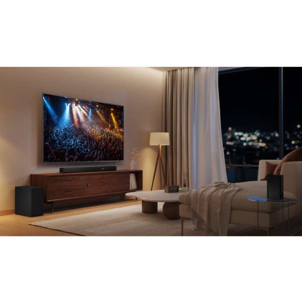 Barre de son HISENSE 5.1 HS5100 – Système audio 540W avec Dolby Digital Plus et connectivité complète Barre de son HISENSE 5.1 HS5100 – Système audio 540W avec Dolby Digital Plus et connectivité complète